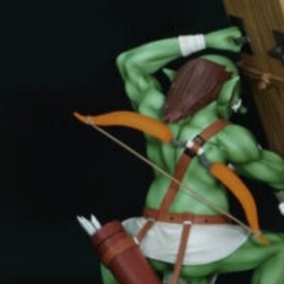 TXS Studio Goblin Resin Statue in stock ELF Model H28cm
