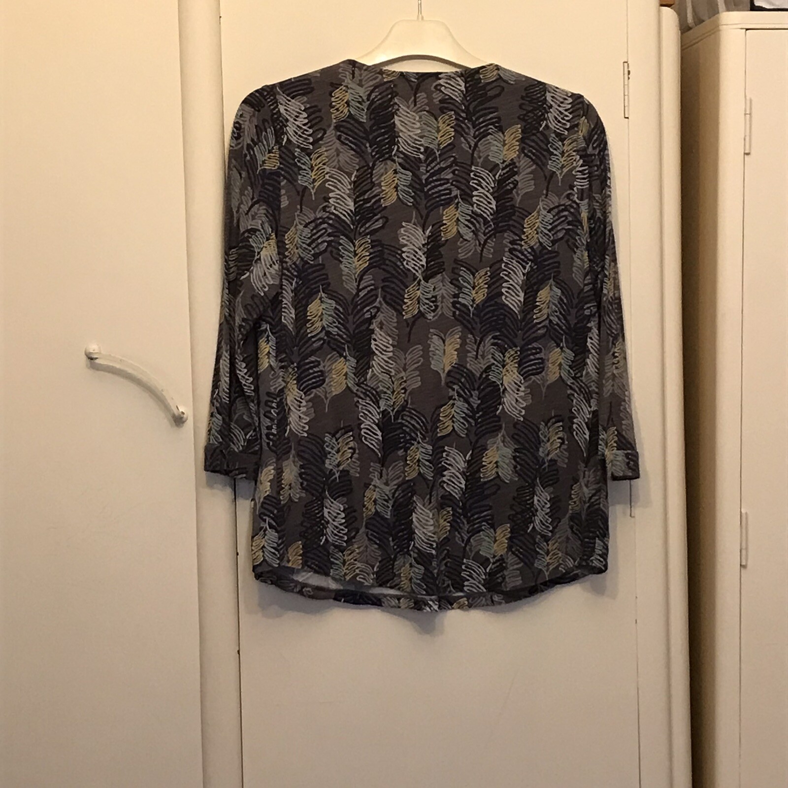 White Stuff Size 10 Multicoloured Patterned Top - image 2