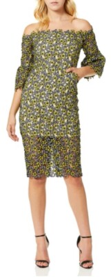 elliatt floral lace midi dress Matila Lace Midi Dress in Floral