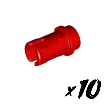 10x LEGO 89678    Technic Pin   rot   red