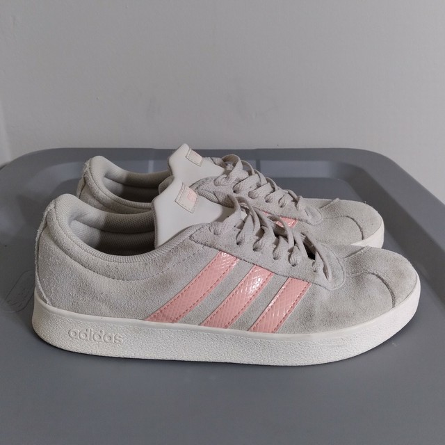 adidas vl court 2.0 women's grey