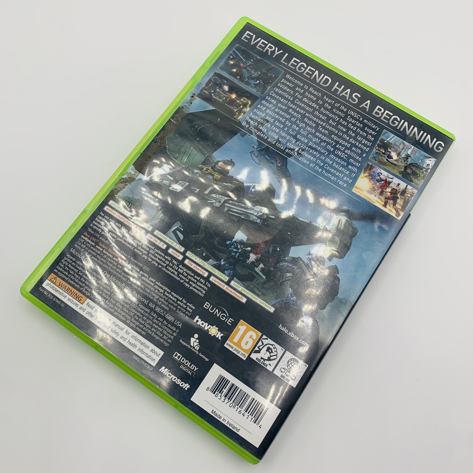 Halo Reach (Xbox 360) 885370164114 eBay