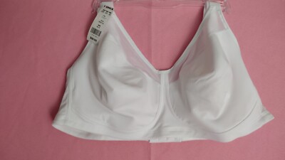 Playtex Wirefree Bra 18 Hour Smoothing Minimizer TruSUPPORT Fully adjustable 44C