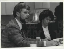 1991 Press Photo Gordon Webster, United Presbyterian Church Interim Pastor
