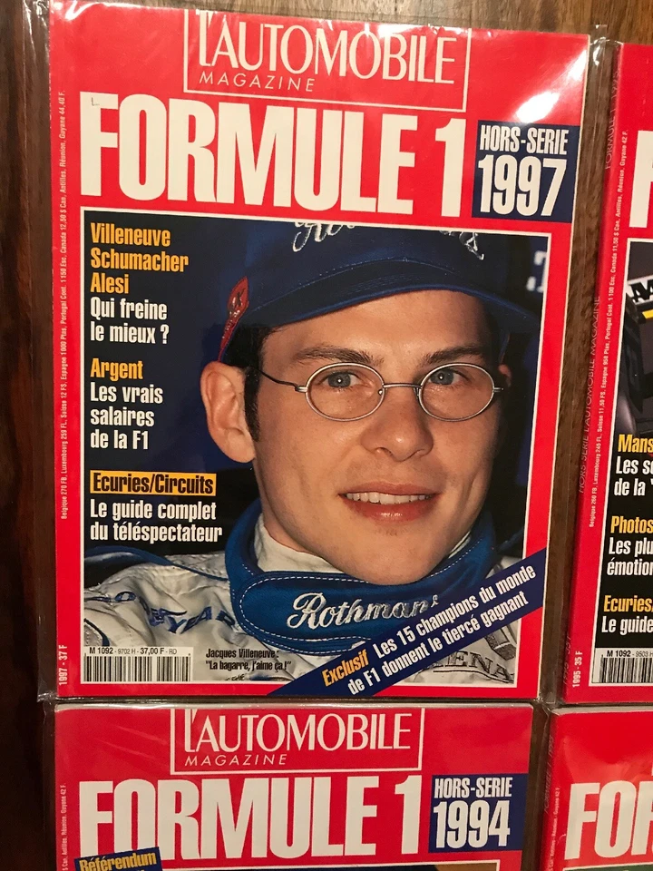 L'automobile mag Formule 1 Formula Prost, Villeneuve, Senna (1993-97)(in french) - Image 2 of 4