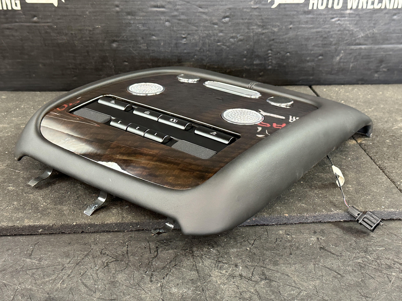 12-17 BENTLEY CONTINENTAL GT ROOF OVERHEAD CONSOLE ID 3W0959527AK