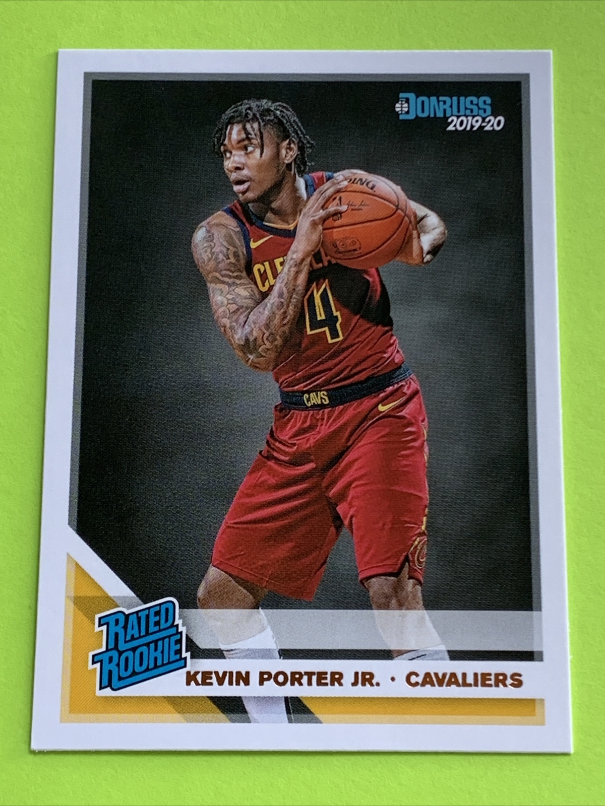 2019-20 Panini Donruss Kevin Porter Jr. Rated Rookie #228 Cleveland Cavaliers RC