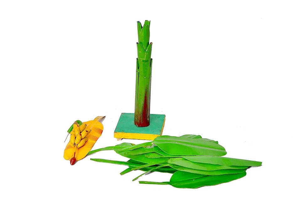 Simonart and printing handicrafts  artificial banana tree 1.6 ft 1 pair set - Image 3 of 3