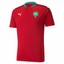 Puma Football Soccer Morocco Mens Home Jersey Shirt 2020 2021 Red | eBay
