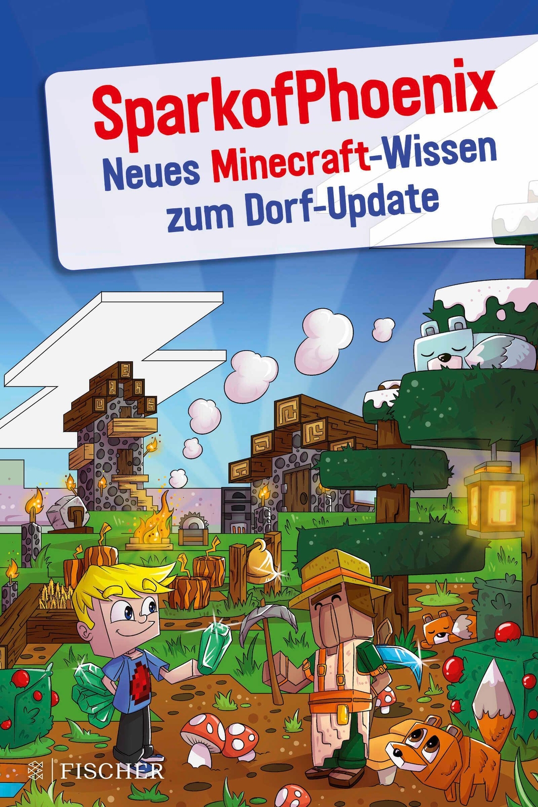 Thumbnail - Neues Minecraft-wissen Zum Dorf-update Sparkofphoenix Taschenbuch
