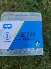 KMC B1H Chain  1/2" x 1/8" Single Speed / BMX Heavy Duty Bike Chain 98 Links