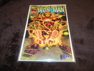 Marvel Comics Wizard Special Edition #1/2 Invincible Iron Man Comic Book w/ COA