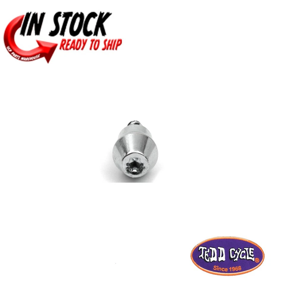 Paquete de 10 pasadores de cubierta lateral de batería Harley Davidson por V-Twin Touring 1997 UP FL Foto 4 de 4