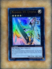 Yugioh Number 39: Utopia YS12-EN039 Ultra Rare 1st Ed LP