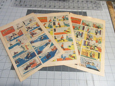 Lot of 3 BLONDIE by Young & Raymond Clipped Strips from Sunday comics 1981