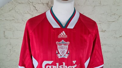 genuine vintage LIVERPOOL FC x ADIDAS Men's Football Shirt Size