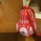 HARRY & DAVID KEEPSAKE CERAMIC PEAR CHRISTMAS ORNAMENT 1ST EDITION — photo 3