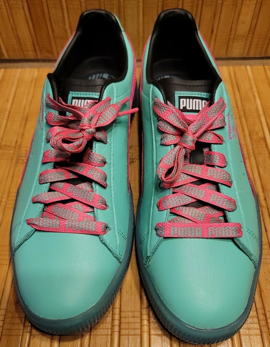 Puma Clyde 1973 South Beach Miami Palm Size 10 Puma | Shoes | Puma Clyde 973 South Beach Miami Palm Size 1  main image 4