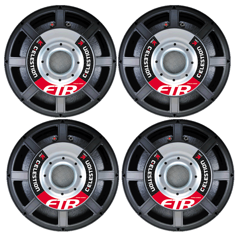 X4 PACK CELESTION FTR15-4080F 15 600w SPEAKER SUBWOOFER X4 PACK CELESTION FTR15-4080F 15 600w SPEAKER SUBWOOFER