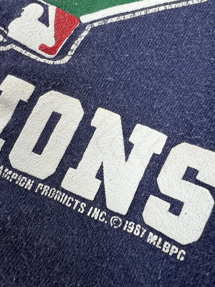 Suéter Campeón Minnesota Mellizos Verdadero Vintage Años 80 Para Hombres M/L Azul MLB Béisbol Foto 3 de 4