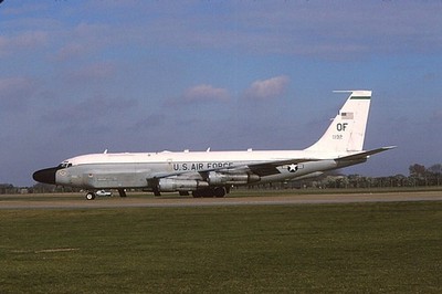 Original Farbschieber RC-135W Nietgelenk 62-4132/OF of 55th Wing US Air Force