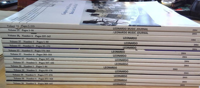 LEONARDO: JOURNAL OF THE INTERNAT'L  SOC.  FOR THE ARTS, SCIENCE AND TECHNOLOGY