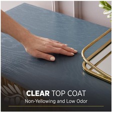 Wood Protective Finish, Clear Satin,  Pint