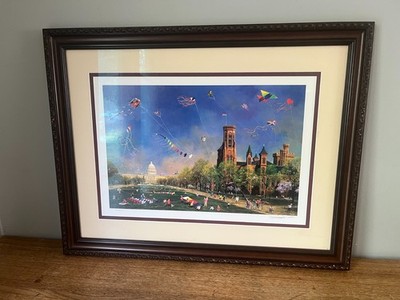 Signed Alexander Chen Limited Edition Print 130/2250   Washington DC National Ma