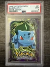 Graded PSA 9 BULBASAUR #1 #E1 1999 Topps Pokemon Movie Edition MINT