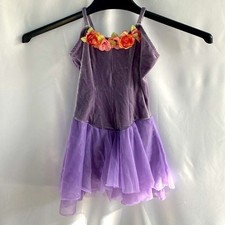 Curtain Call Purple Dance Costume - Size CM