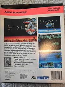 Aero Blasters (TurboGrafx-16, 1990) BOX ONLY
