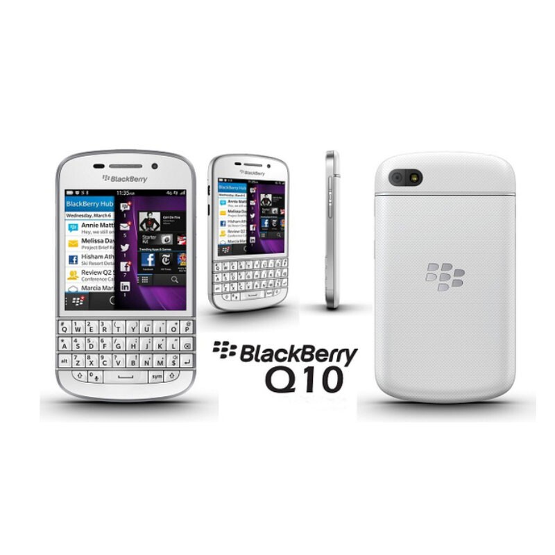 BlackBerry Q10 ホワイト 本体 箱付き Brand New Original Blackberry Q10 16GB BlackBerryOS 4G Unlocked