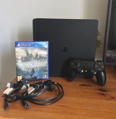 Sony PlayStation 4 Slim 500GB / Dual Schock Controller inkl Hogwarts Lagecy!