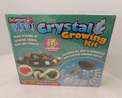 Science Mad Crystal Growing Kit 14 Experimente Kinder MINT pädagogisches Spielzeug