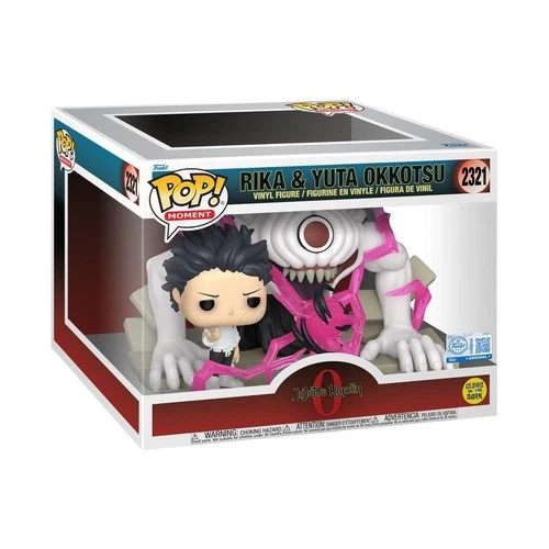 Funko Jujutsu Kaisen 0 – Yuta & Rika Exclusive Glow Pop! Moment - Presale