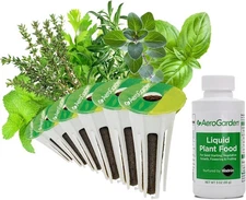 AeroGarden Assorted Italian Herb Seed pod Kit, 6-Pod