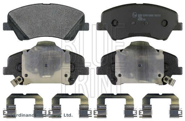 Bremsbelagsatz Vorderachse FÜR Hyundai I20 II (Gb, Ib) - Blue Print ADG042175-image