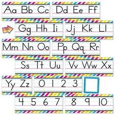 Teacher Created Resources Brights 4Ever Alphabet Line Bulletin Board TCR6923 