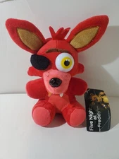 2016 Good Stuff Five Nights At Freddy's Foxy Pirate 7" Plush New With Tag NWT