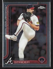 Spencer Strider 2025 Topps Chrome #46 Atlanta Braves