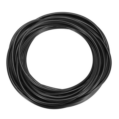 4mm Dia 32.8ft (10 Meter) PU Transmission Round Belt (Smooth Surface, Black)