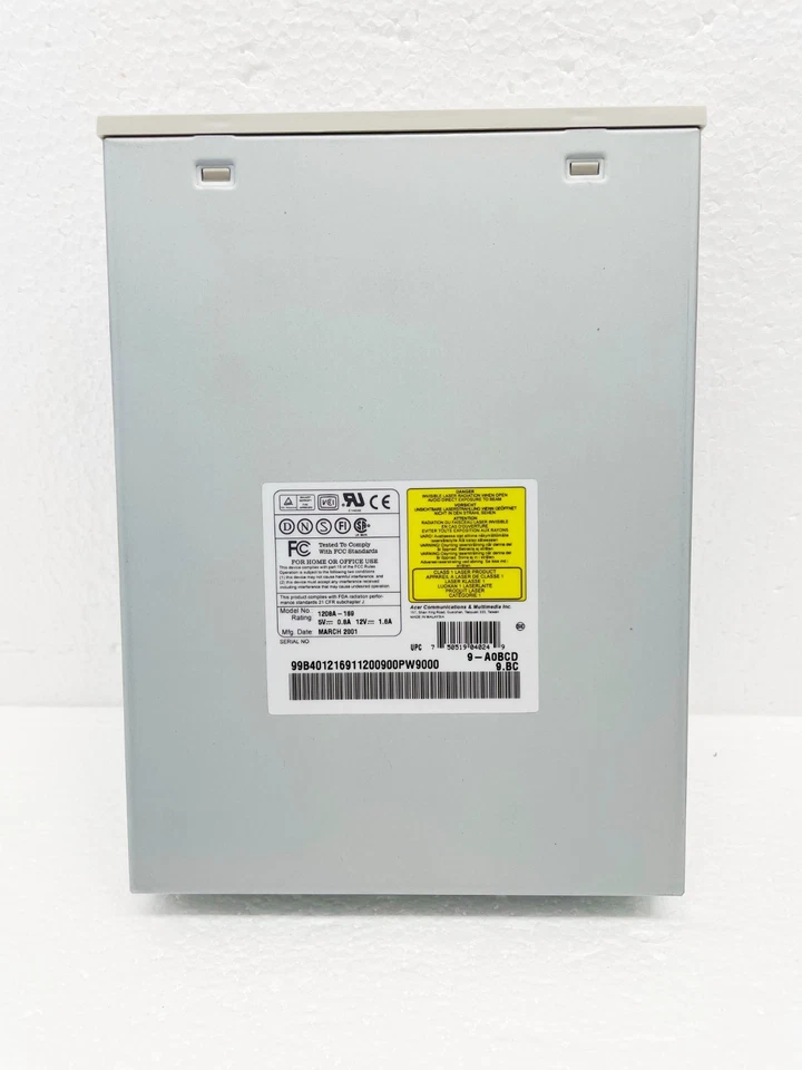 Untested Acer CRW 1208A-169 Internal CD ReWriter Write 12x Rewrite 8x Read 32x - Image 2 of 4