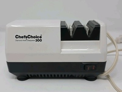 Chefs Choice Diamond Hone Knife Electric Sharpener Model 300 2 Stage