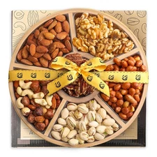 Gourmet Christmas Nuts Gift Baskets - 6 Assortments of Premium 6 
