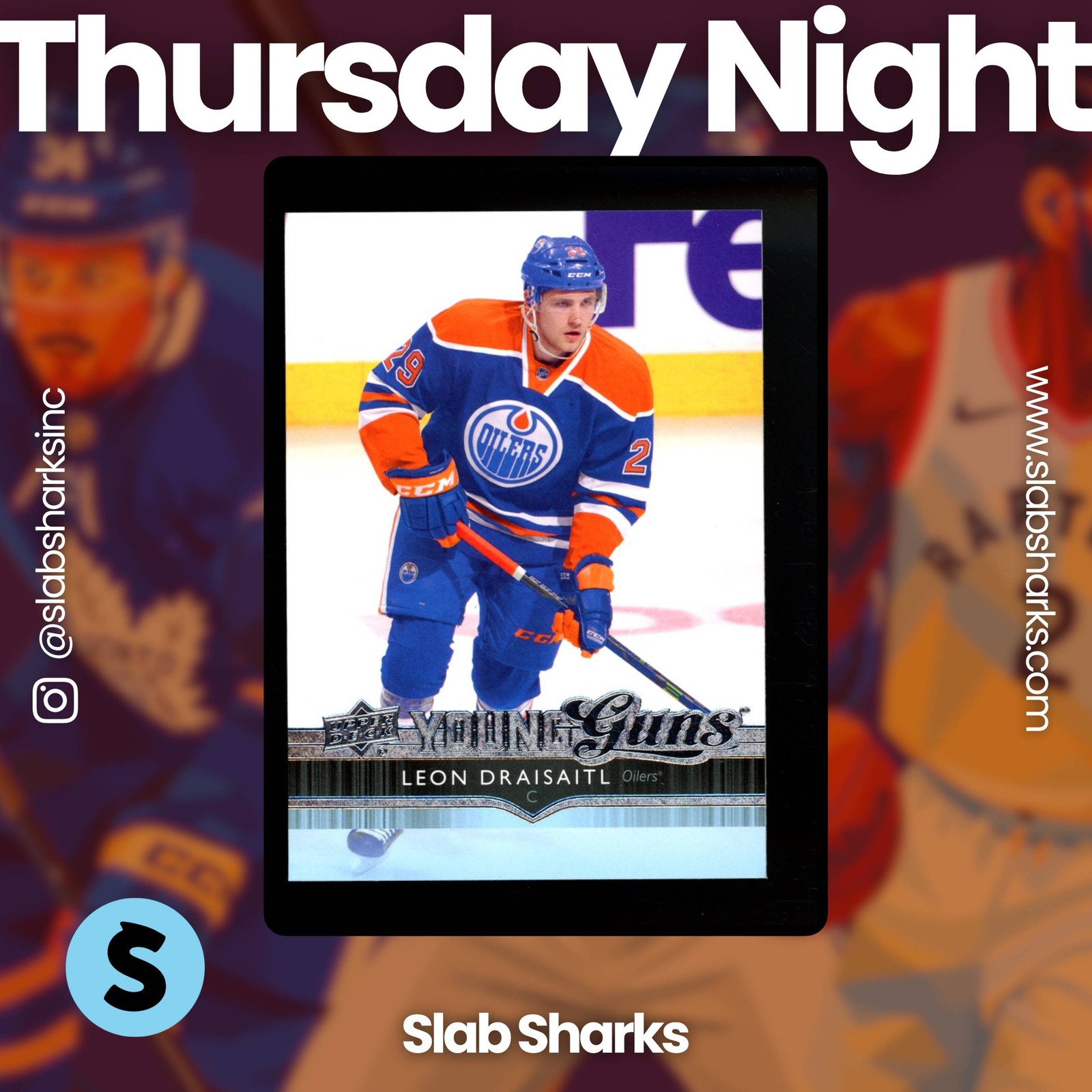 2014 UPPER DECK #223 LEON DRAISAITL YOUNG GUNS RC ROOKIE