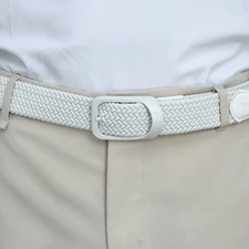 Players Only Knit Performance Golf Belt - Pure
