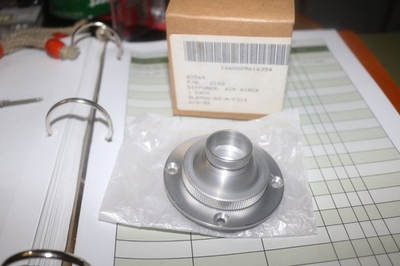 #ad #ad NOS Nellcor aircraft heating A C diffuser PN 2103 1660 00 961 6354 $53.19