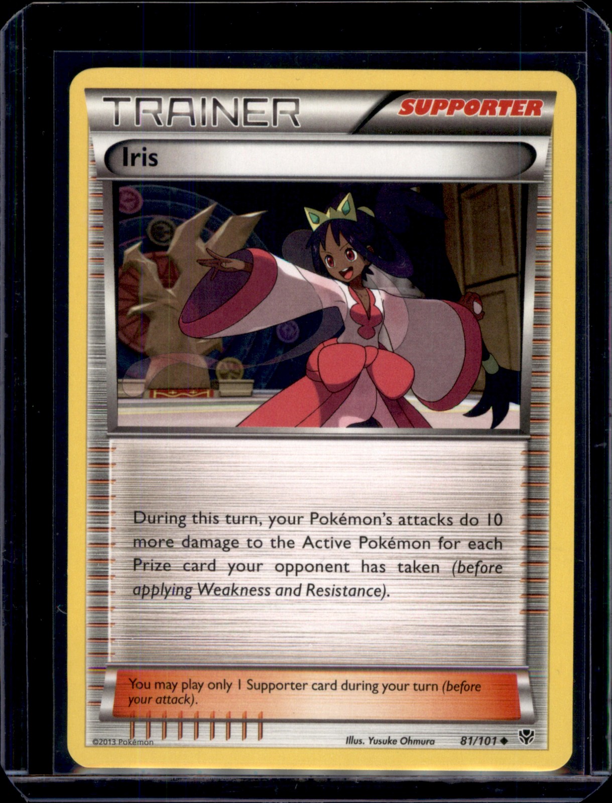 Iris Plasma Blast Pokémon 81/101 Uncommon NM+
