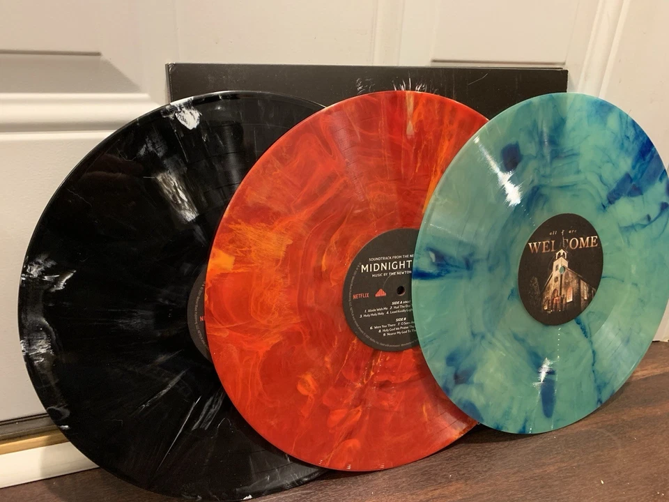 Midnight Mass Netflix Soundtrack Vinyl 3Lp - Colored Wax Newton Brothers NMint - Image 2 of 4