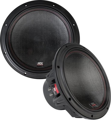 (2) MTX 7512-22 12'' 75 SERIES DUAL 2-OHM SUBWOOFERS SPL CAR SUB WOOFERS (1 PAIR)